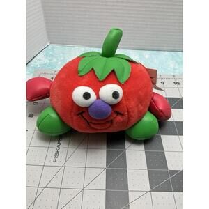 Vintage 1996 Toy Box Creations Vegetable Friends Red Ripe Tomato‎ Soft Plush Toy